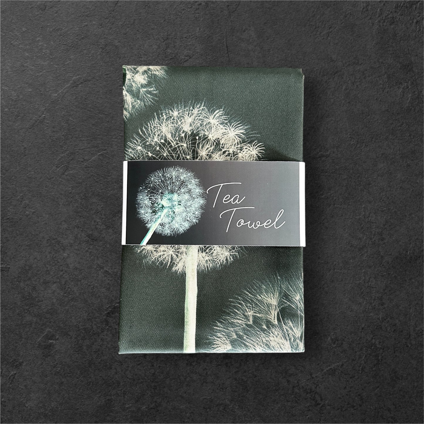 Dandelion Clock Tea Towel