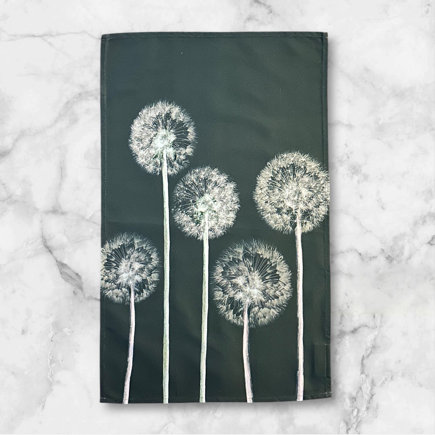 Dandelion Clock Tea Towel