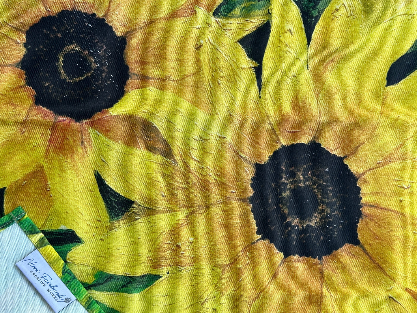 'Titan' Sunflower Tea Towel