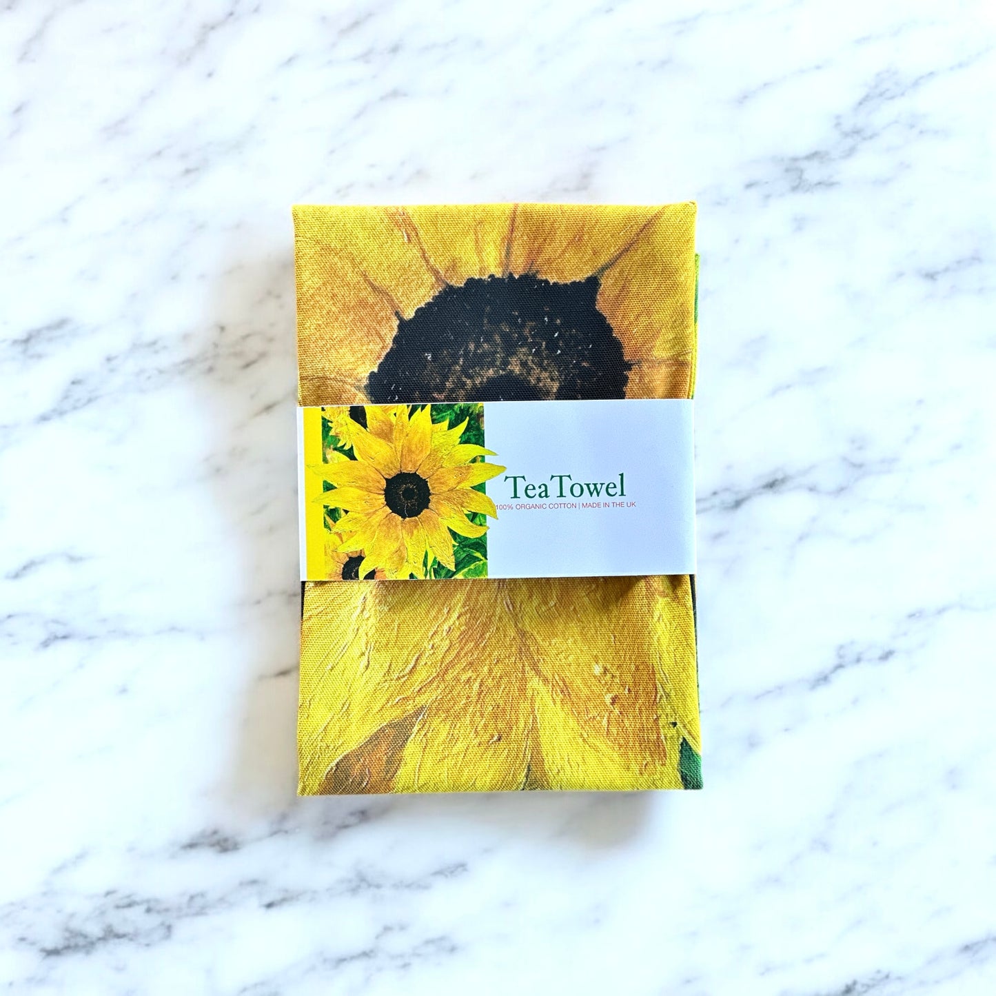 'Titan' Sunflower Tea Towel