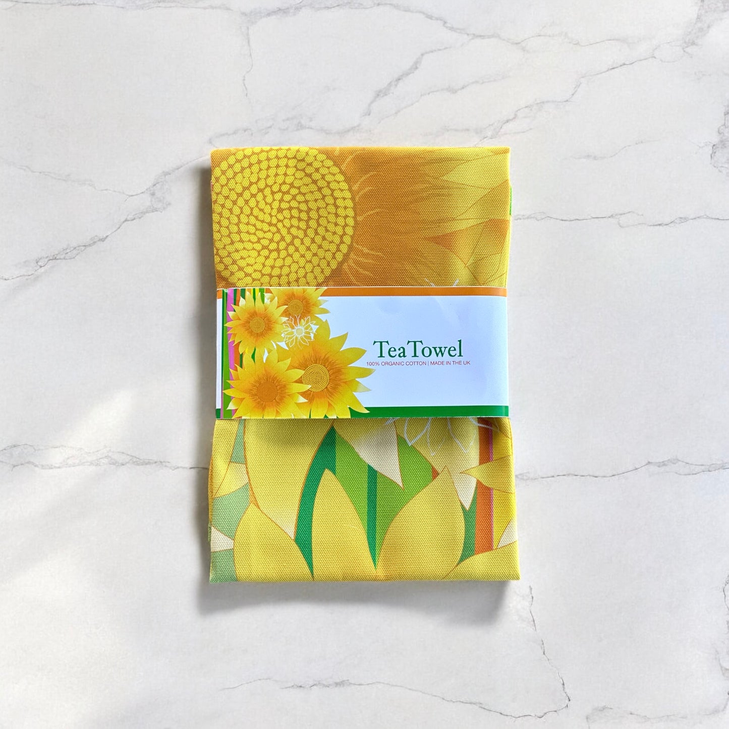 'Teddy Bear' Sunflower Tea Towel