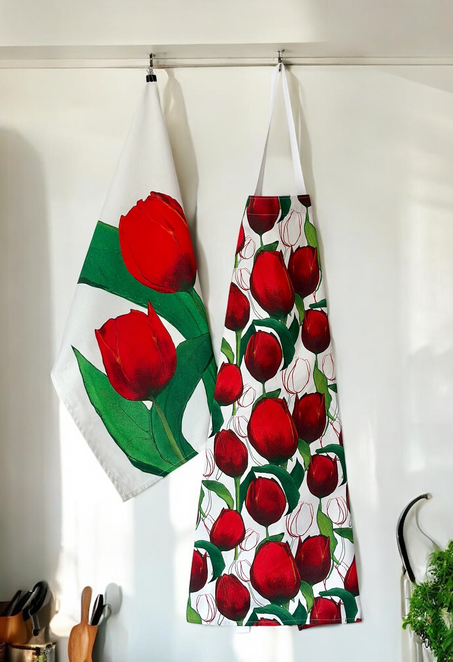 Tulip Tea Towel
