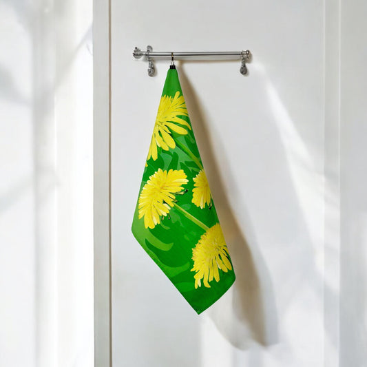 Dandelion Field Tea Towel