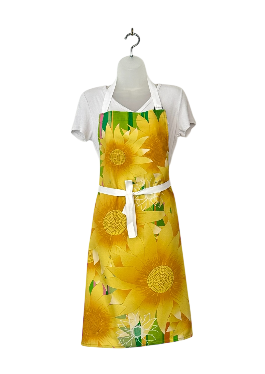 'Teddy Bear' Sunflower Apron