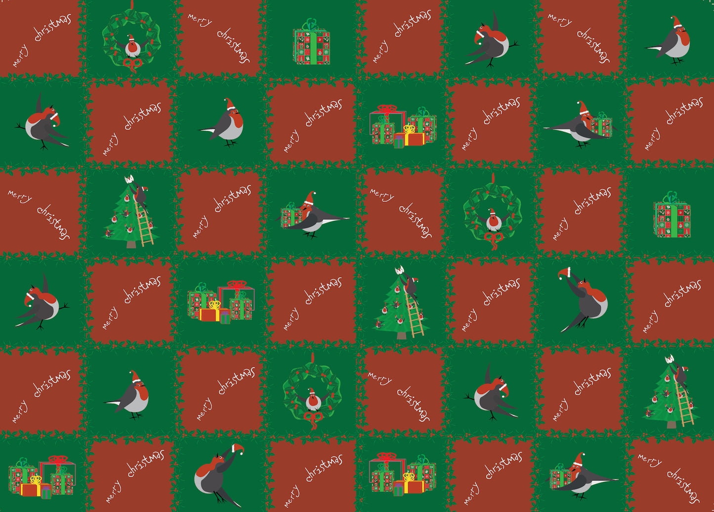 Wrapping Holly Lines with Checks