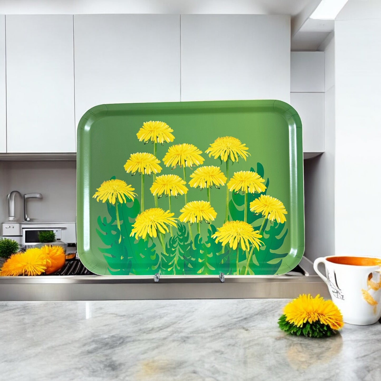 Dandelion Field Large Tray