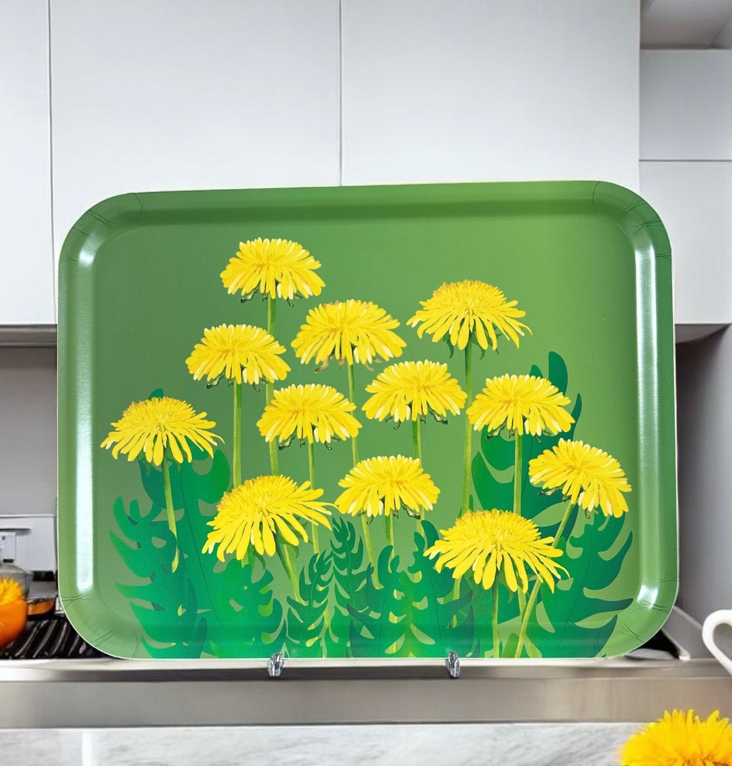 Dandelion Field Large Tray