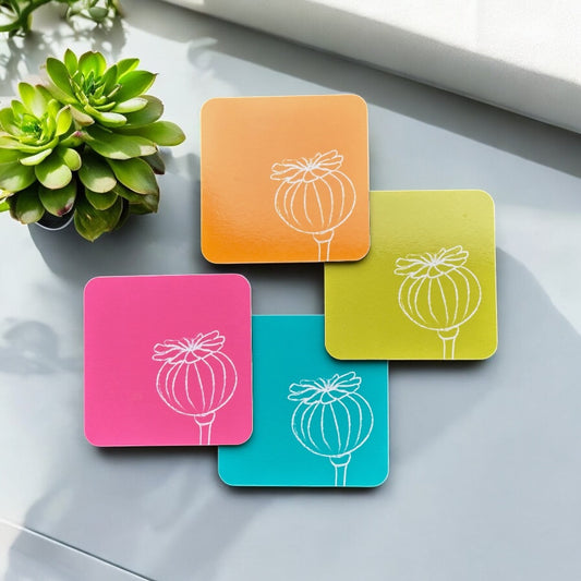 Poppy Collection Coasters
