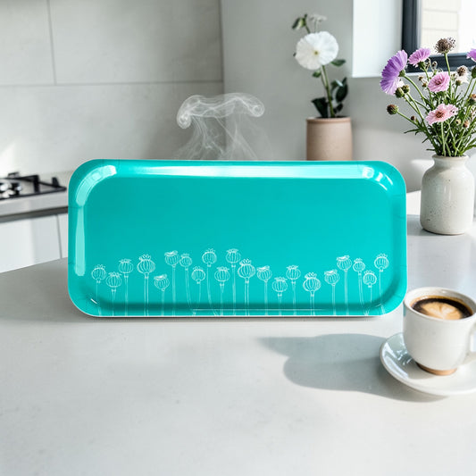 Poppy Seed Head Small Tray