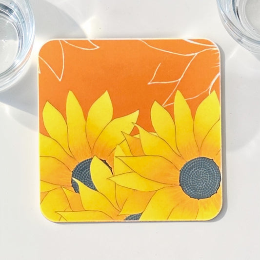 Sunflower Coaster